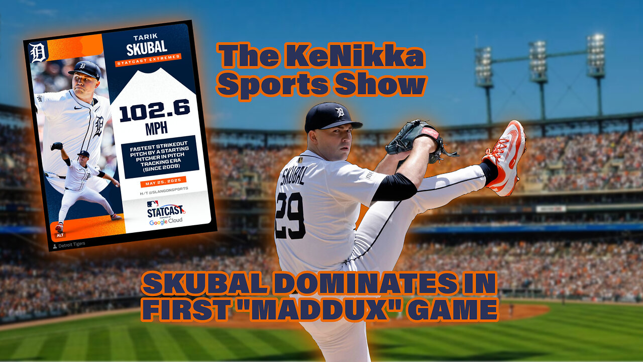 MLB: Skubal DOMINATES In First "Maddux" Game
