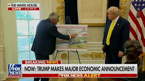 President Trump's economy gained over TEN TIMES more income for the average family than Joe Biden
