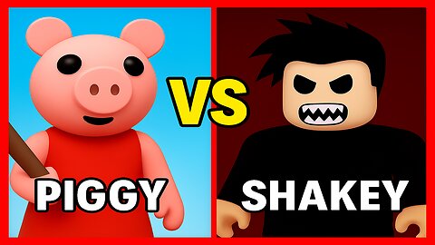 Piggy VS Shakey 🔥 The Scariest Roblox Horror Game Comparison! (Full Gameplay)