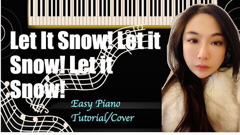 Let It Snow!Let It Snow!Let It Snow! PIANO Easy Slow Short Tutorial