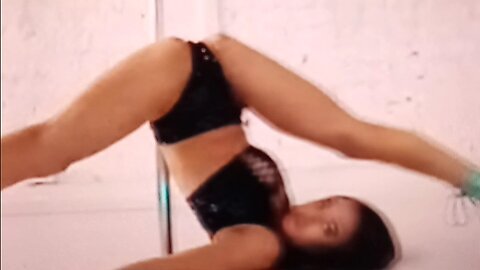 Invigorating pole dancing
			