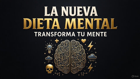 Dieta Mental: Elimina Pensamientos Tóxicos y Transforma Tu Vida para Siempre (Seminario Completo)