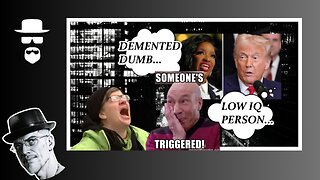 TRUMP "LOW IQ", CROCKETT "DEMENTED DUMB DON"...WTF???