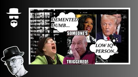 TRUMP "LOW IQ", CROCKETT "DEMENTED DUMB DON"...WTF???