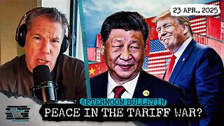 Trump Signals De-Escalation In Tariff War With China & Zelensky Rejects Plan To Cede Crimea