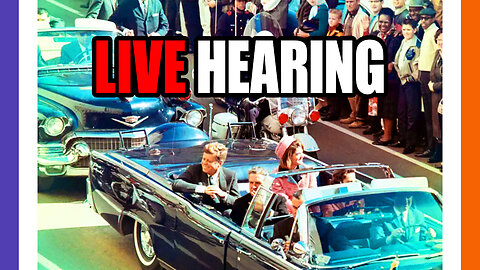 🔴LIVE: Congressional Hearing on The Assassination of JFK 🟠⚪🟣