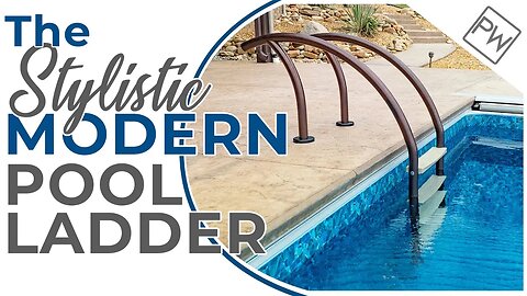 The Stylistic Modern Global Pool Ladder | Pool Warehouse