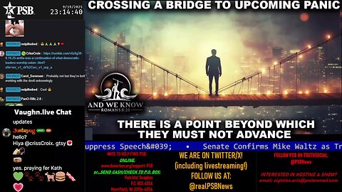 2025-09-19 23:09 EDT - Crossing the Matrix: with Chris
