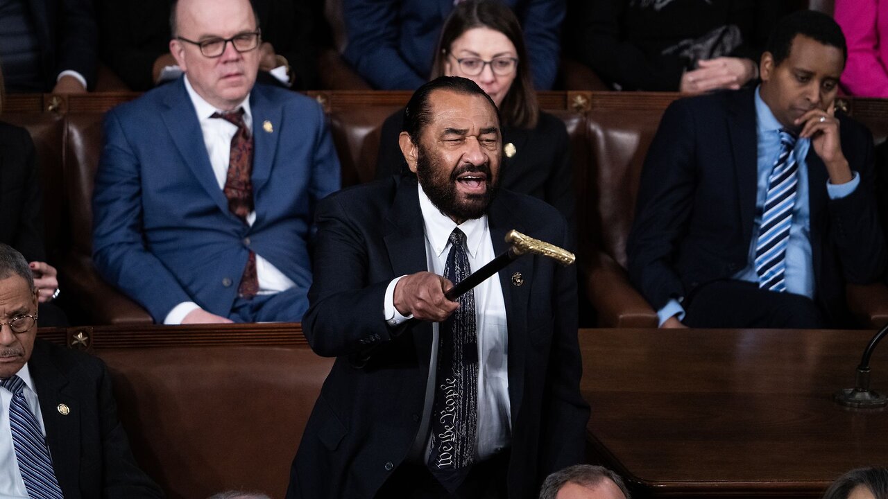 Al Green started ATTACKING President Trump on the House floor over Charlie Kirk's kiIIing