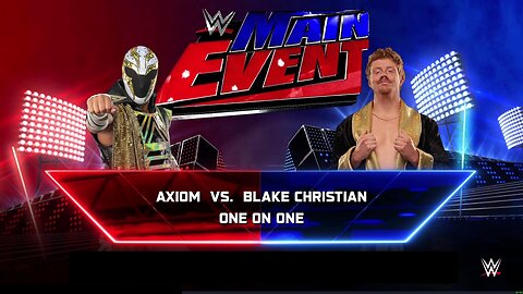 WWE 2k25 Axiom vs Blake Christian