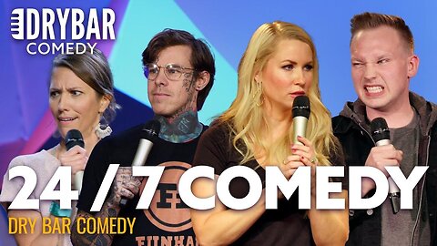 24/7 Clean Comedy & Stand-Up | Nonstop Family-Friendly Dry Bar Comedy