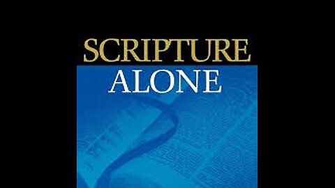 SCRIPTURE ALONE - INVENTED BY MARTIN LUTHER. REJECTED BY THE EARLY CHURCH #truth #jesus #mary #josep