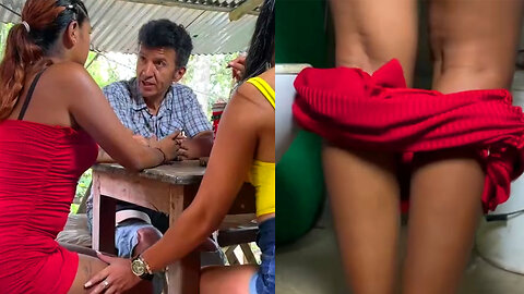 She fell in love with his father's girlfriend. Sad story.