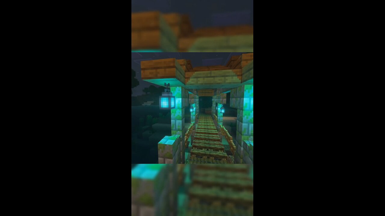 how to build a bridge in Minecraft