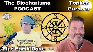 [Mar 18, 2024] The Biocharisma PODCAST with Topher Gardner - Flat Earth Dave [Flat Earth Dave Interviews 2]