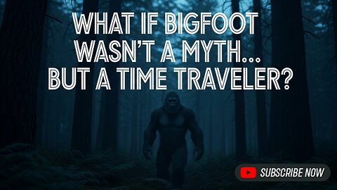 What if Bigfoot wasn’t a myth… but a time traveler?