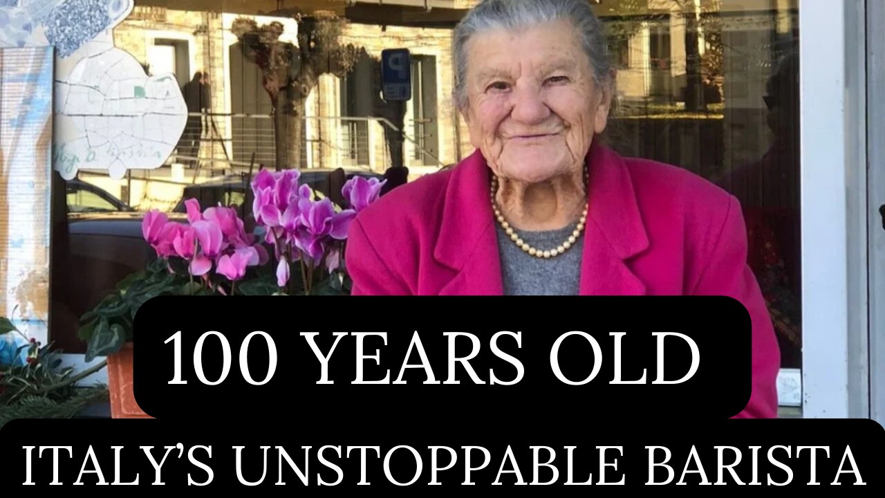 100 Years Old and Pouring Coffee Daily: Italy’s Unstoppable Barista