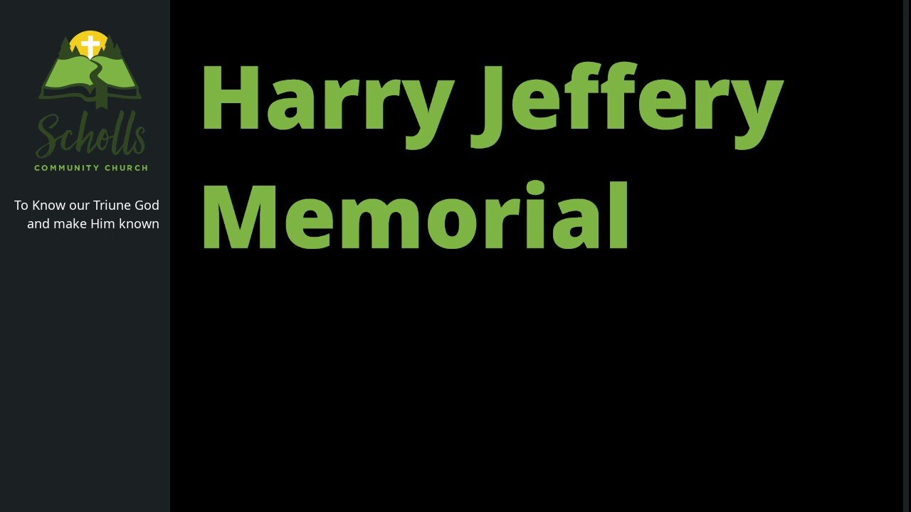 Harry Jeffery Memorial Service