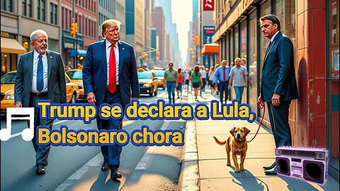 Do Ódio ao Amor Trump se declara a Lula e parte coração de Bolsonaro
