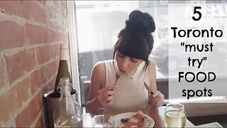 5 Toronto Must-Try Food Spots 🍕🍰 | Ashley Maenza