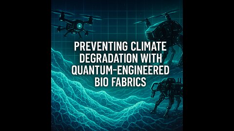 Preventing Climate Degradation With Quantum-Engineered Bio Fabrics