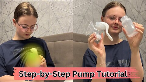 How to Use a Manual Breast Pump | Easy Assembly & Usage Guide #breastfeeding #breastpump #breast