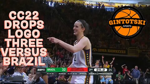 Caitlin Clark’s Logo 3 Wows Crowd in Fever Win Over Brazil