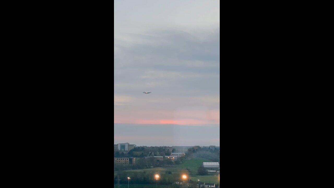 When you live by the airport and can watch billionaires landing every hour…