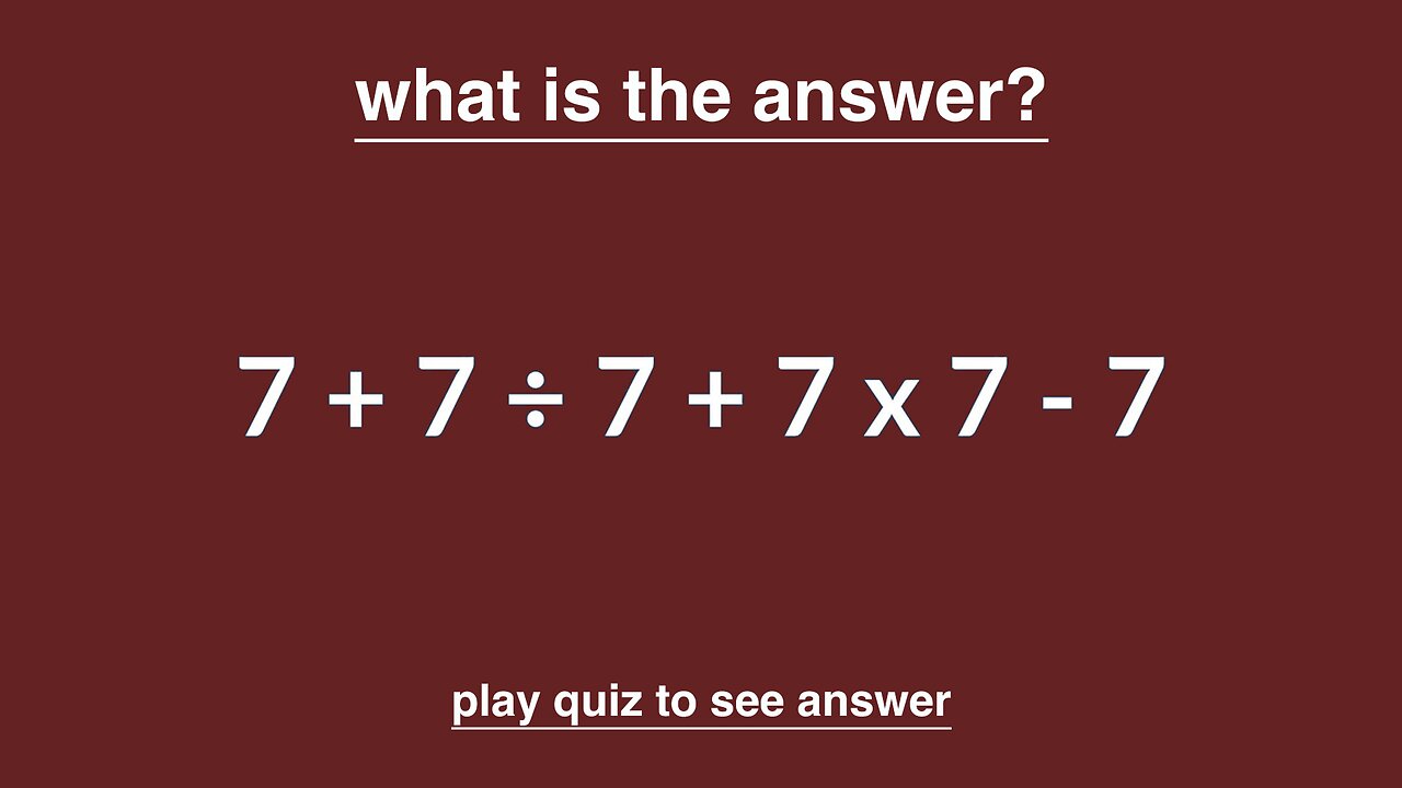 Do you know the answer?