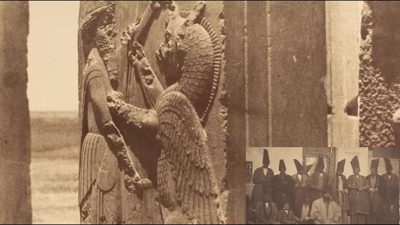 First Photographs Ever Taken of Iran [1848-1858] by Colonel Luigi Pesce+Persepolis, Old World ~ by Jarid Booster (6.22.23)