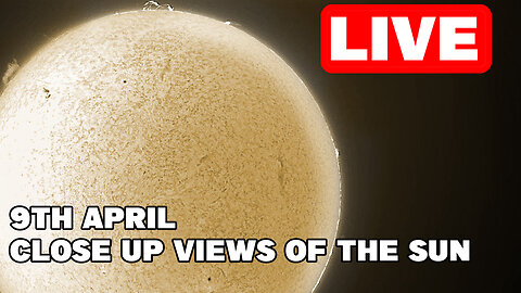 LIVE NOW: Stunning Live video of the su
