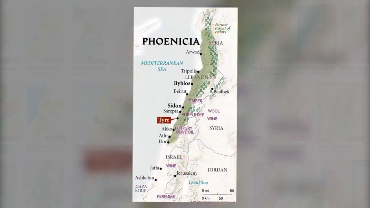 The Israelites became Phoenicians?