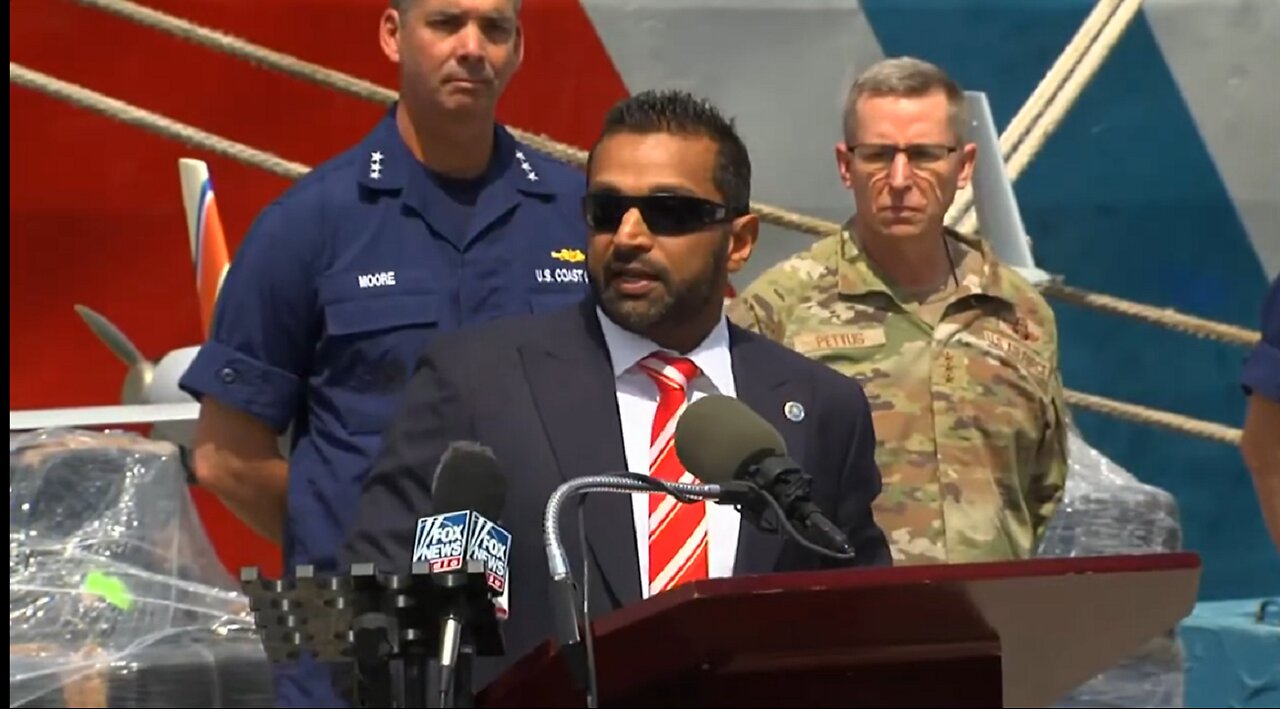 AG Bondi, FBI's Kash Patel announce $509M seizure of illegal drugs