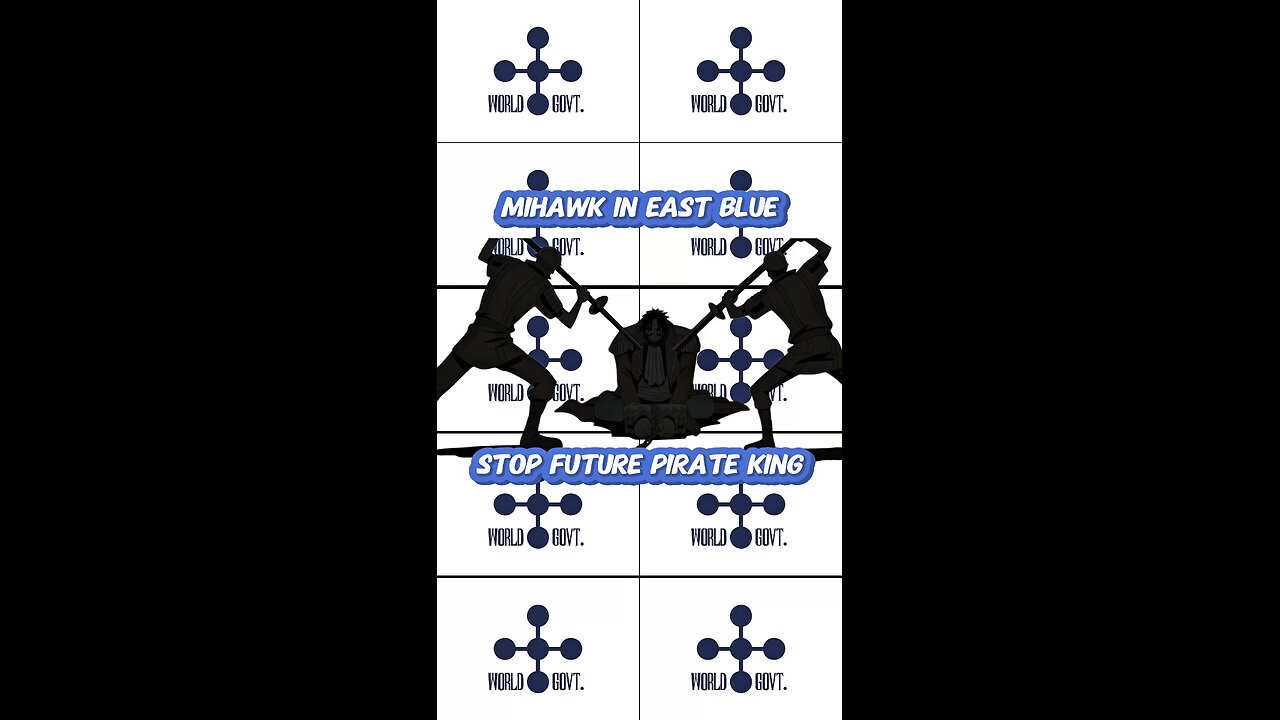 Mihawk in the East Blue sent to Stop the Future Pirate King. #onepiece #strawhats #eloypiece