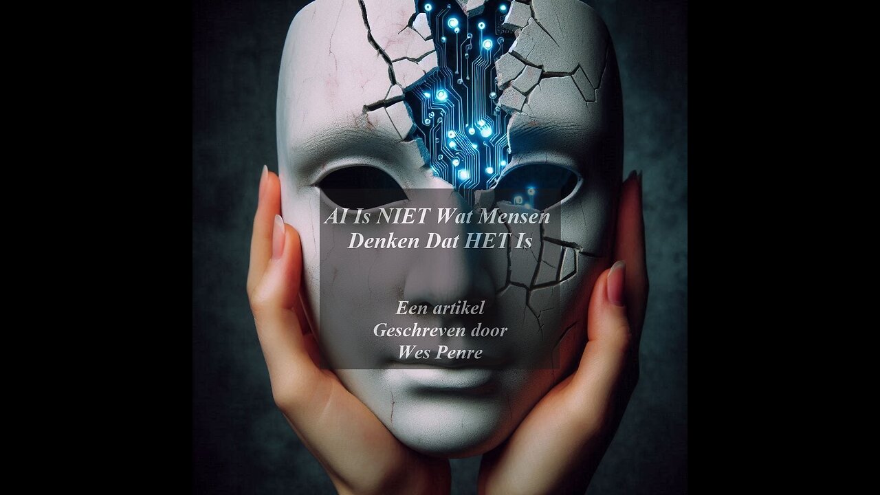 AI Is NIET Wat Mensen Denken Dat HET Is.