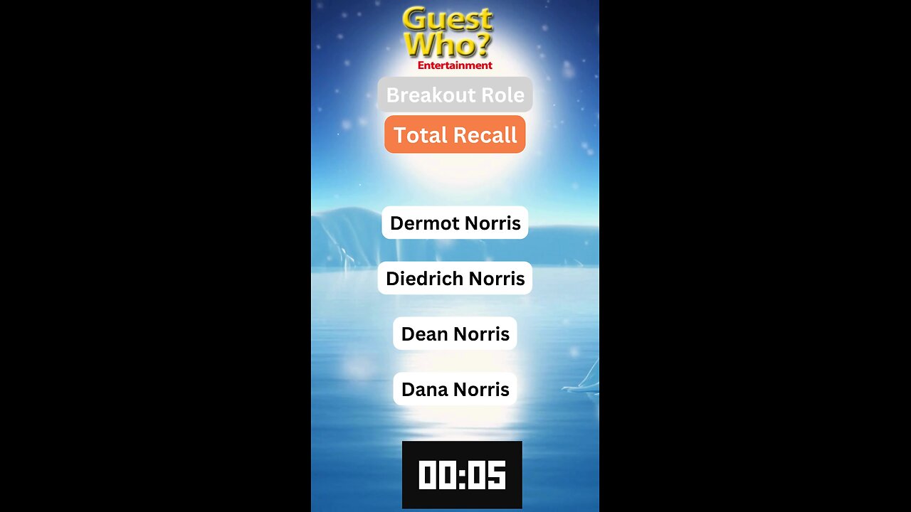 Guest This Actor #275 Like A Quick Quiz? | Total Recall