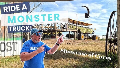 Riding a Monster Truck at Showcase of Citrus! Epic Family Adventure in Clermont, FL