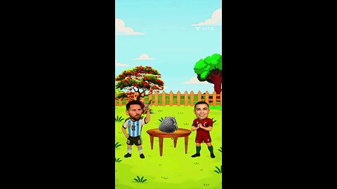 “Messi Can’t Save His Strawberries 🍓🤣 Ronaldo Always Steals!