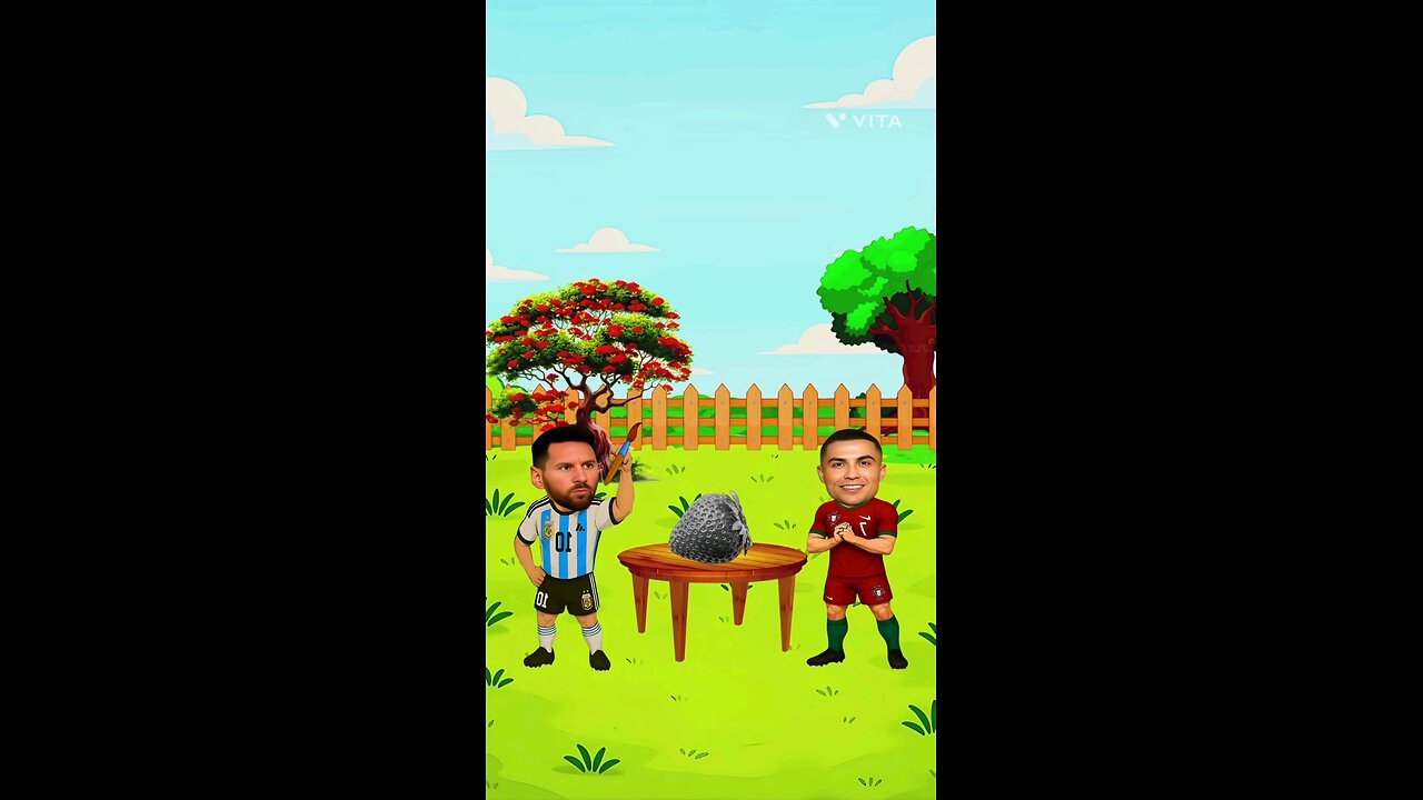 “Messi Can’t Save His Strawberries 🍓🤣 Ronaldo Always Steals!