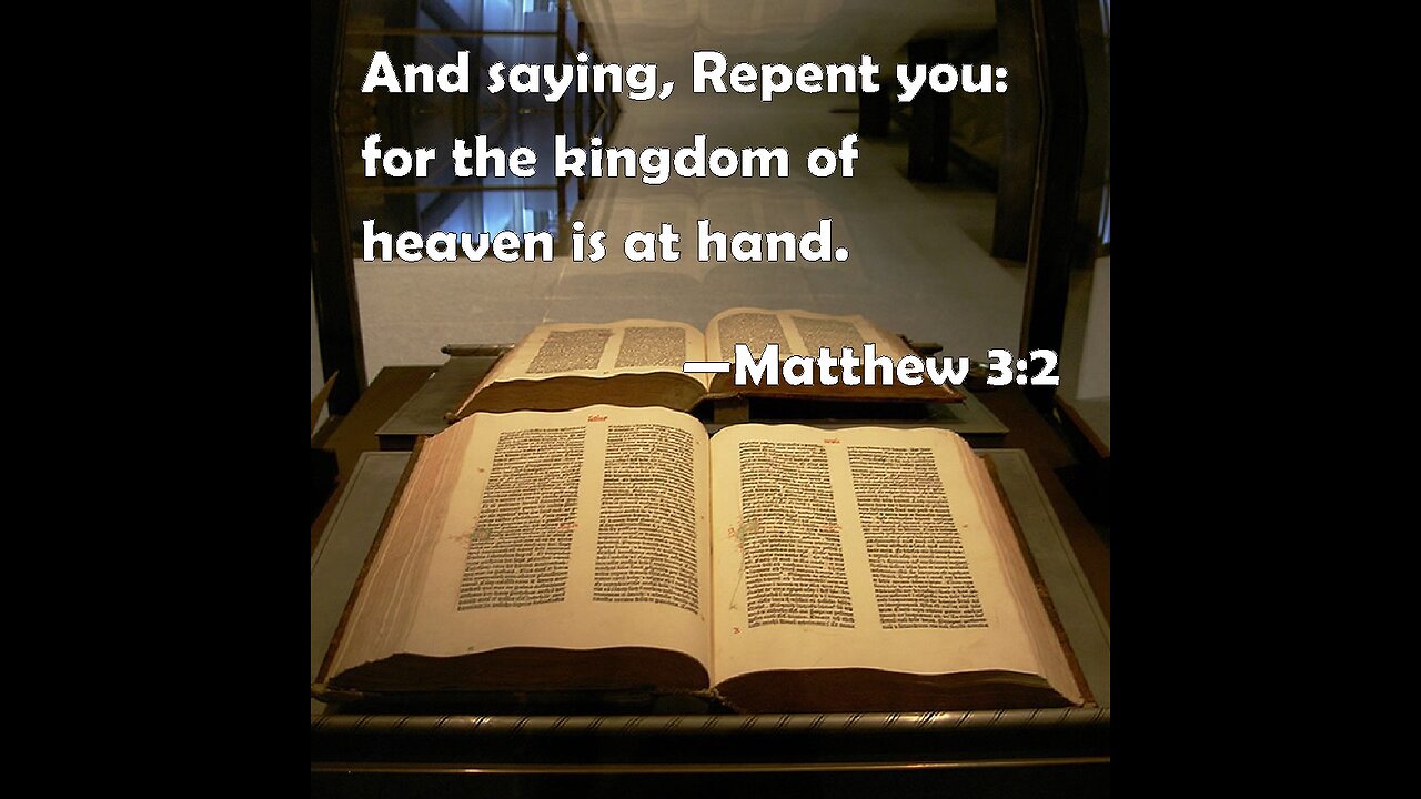What is Repentance? (Matthew 3:2)