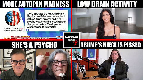Trump's Autopen Fury, Kim K's Low Brain Shock, Rosie Daughter Rages, Mary Trump Blasts Family!