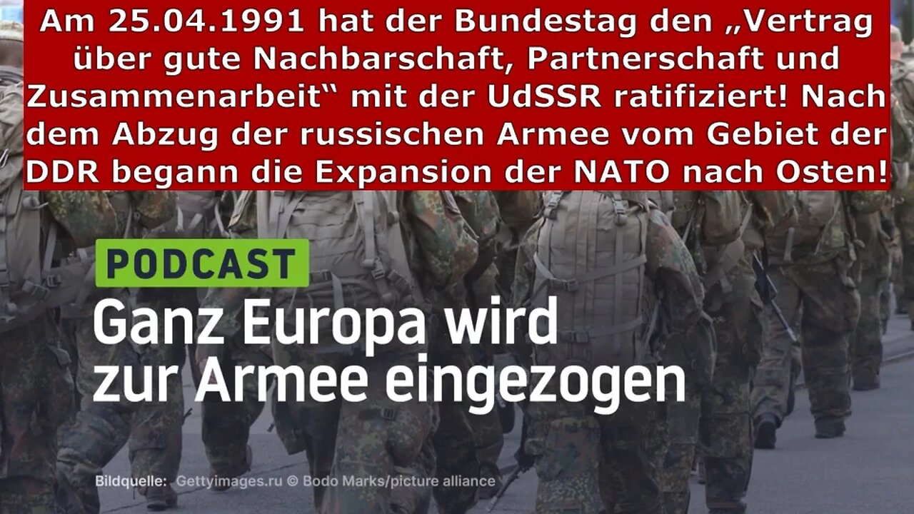 Ganz Europa wird zur Armee eingezogen