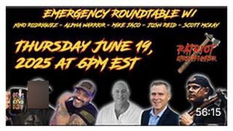 6.19.25 | Patriot Streetfighter ROUNDTABLE | Scott McKay, Mike Jaco, ALPHA Luna, Nino Rodriguez