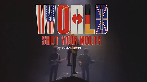 Julian Cope - Bandy's First Jump, Strasbourg (1984) / World Shut Your Mouth (Music Video, 1987)