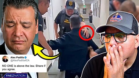 🚨HANDCUFFED! Democrat Alex Padilla ARRESTED After CRASHING News Conference!