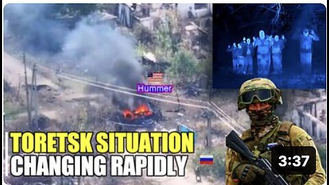 "Russia Commences Primary Phase of Assault on Toretsk City: Urgent Update"