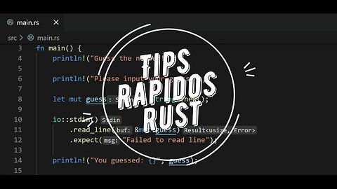 Tips rapidos en Rust / cargo doc