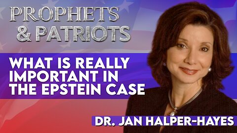 Dr. Jan Halper-Hayes: What's Really Important In the Epstein Case! | Aug 7 2025