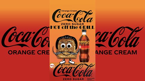 Coca Cola Orange Cream Taste Test #cocacola #tastetest