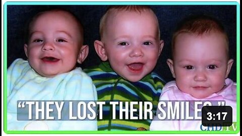 HEARTBREAKING ⚕ TRIPLETS REGRESS INTO AUTISM WITHIN HOURS OF VACCINATION❗